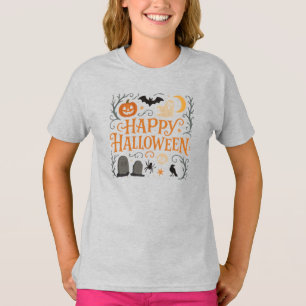 Classic, vintage Happy Halloween T-Shirt