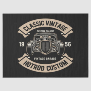 Classic Vintage HotRod custom Tissue Paper