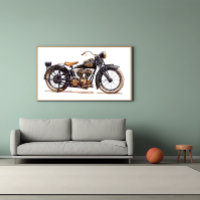 Classic Vintage Motorcycle