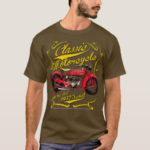 Classic Vintage Motorcycle Scout 1927 T-Shirt