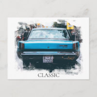 *~* Classic Vintage Old Antique Car Painting