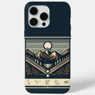 Classic/vintage outdoors/wilderness iPhone 15 pro max case