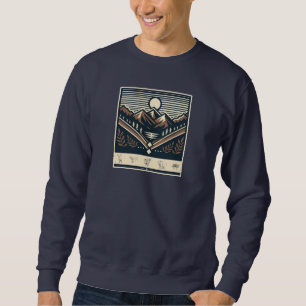 Classic/vintage outdoors/wilderness sweatshirt
