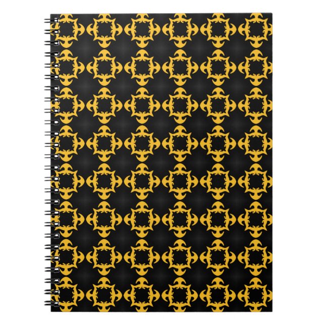 Classic vintage pattern. Design elements luxury, S Notebook (Front)