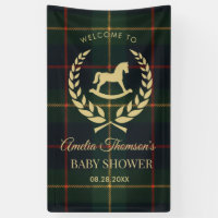 Classic Vintage Polo Horse Party Baby Shower