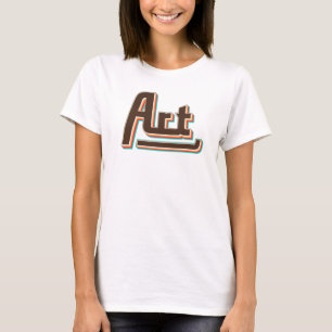 Classic Vintage Retro Art Student School Teacher T-Shirt