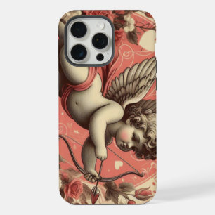 Classic/Vintage/Retro Cupid Valentine's day iPhone 15 Pro Max Case