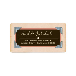 Classic Vintage Return Address Labels