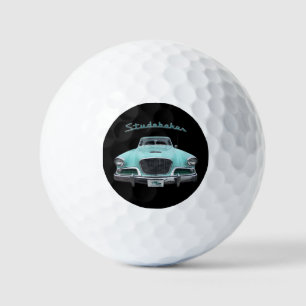 Classic Vintage Studebaker Silver Hawk 1959 Car Golf Balls