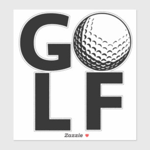 Classic Vintage Teeing It Up Golf