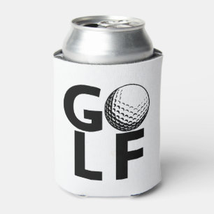 Classic Vintage Teeing It Up Golf Can Cooler