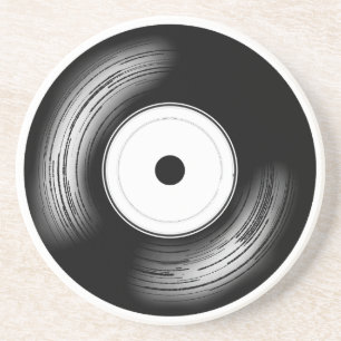 Classic Vinyl Disc Coaster