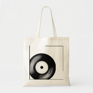 Classic Vinyl Disc Tote Bag