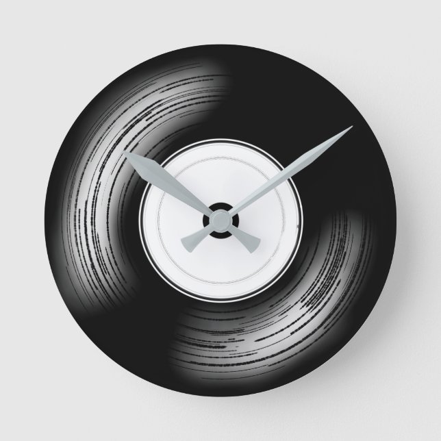 Classic Vinyul Round Clock (Front)