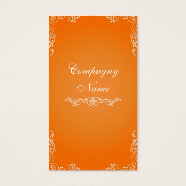 Classic visit card (Front)