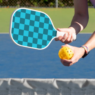 Classic visual magenta checkerboard pickleball pa paddle