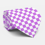 Classic visual magenta checkerboard  tie<br><div class="desc">Classic visual magenta checkerboard</div>