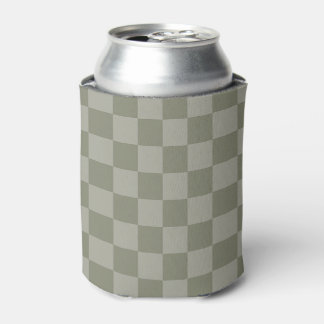 Classic visual magenta chequerboard can cooler