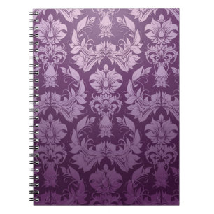 Classic Wallpaper: Seamless Vintage Design Notebook