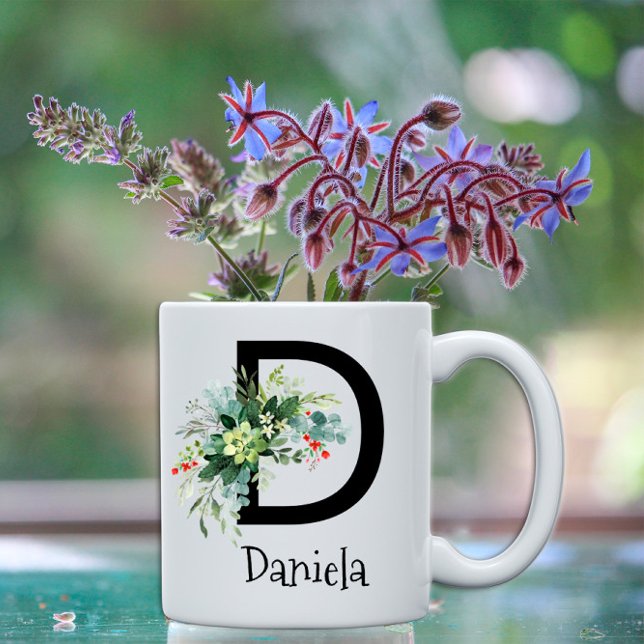Classic watercolor flower retirement coffee mug (Creator Uploaded)