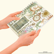 Classic watercolor greek statue newspaper