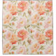Classic Watercolor Peony Floral Pattern Coral Pink