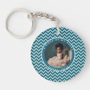 Classic Wedding Gift Ideas Stripe Pattern Key Ring