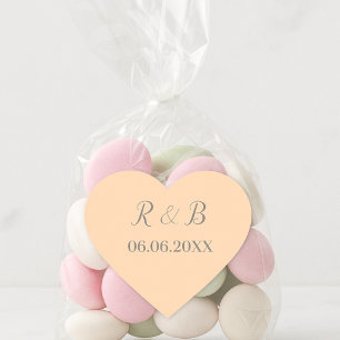 Classic  Wedding Heart Sticker