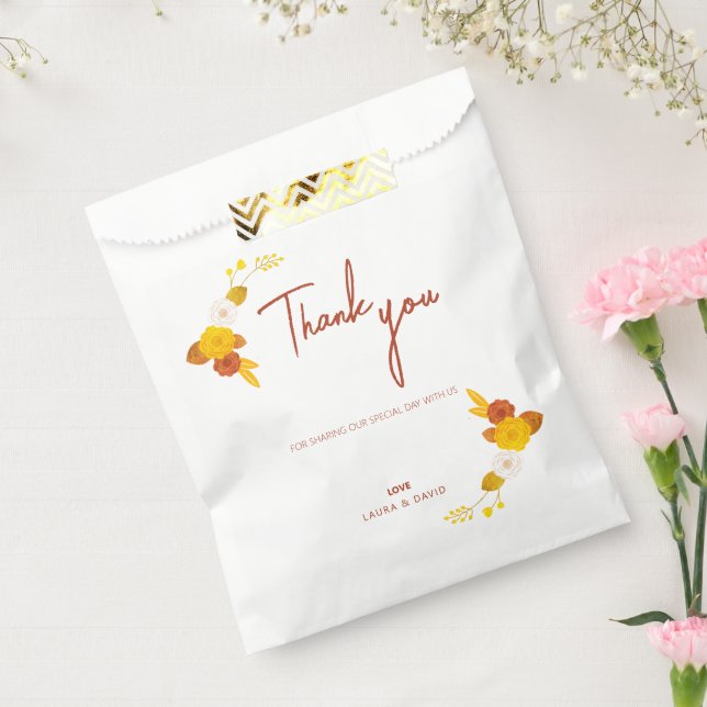 Classic Wedding Theme  Favour Bags (Sealed)