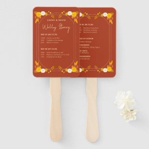 Classic Wedding Theme  Hand Fan
