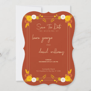 Classic Wedding Theme Save The Date