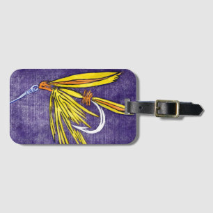 Classic Wet Fly Luggage Tag