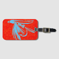 Classic Wet Fly Luggage Tag