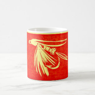 Classic wet fly midge Trout Fly Mug