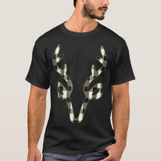 Classic White & Black Christmas Buffalo T-Shirt