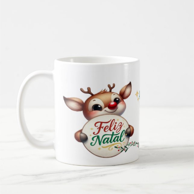 Classic White Mug - Christmas Edition (Left)