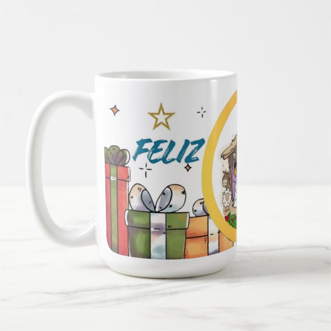 Classic White Mug - Christmas Edition (Left)