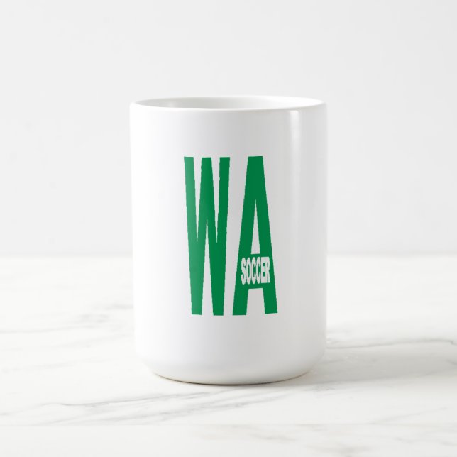 Classic white Mug WASHINGTON SOCCER (Center)