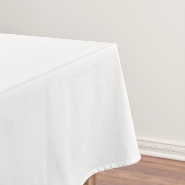 Classic White  Tablecloth (In Situ)