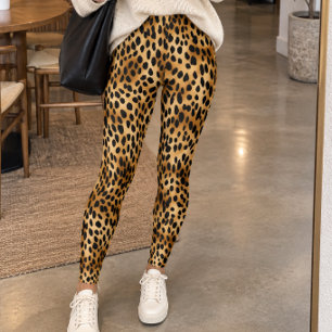 Classic Wild Cheetah Print Leggings