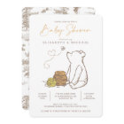 Classic Winnie the Pooh Baby Shower Invitation