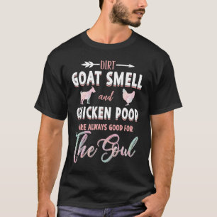 Classic Witty  Pun Poultry and Goat Farming Lifest T-Shirt