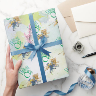 Classic Wizard of Oz Birthday wrapping paper