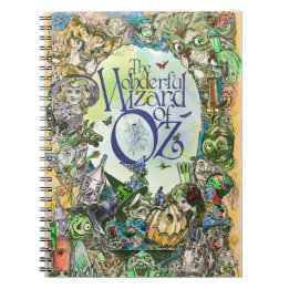 Classic Wizard of Oz Character Notebook