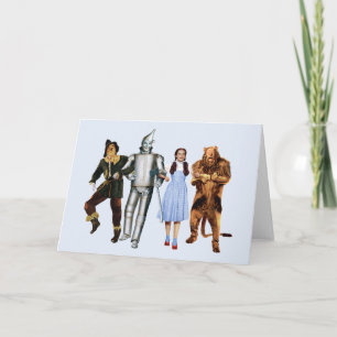 Classic Wizard of Oz Characters Card