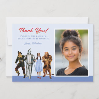 Classic Wizard of Oz Characters Thank You Card