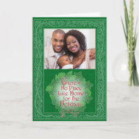 Classic Wizard of Oz Christmas Card GREEN