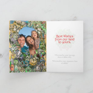 CLASSIC WIZARD OF OZ CHRISTMAS CARD - PERSONALIZE!