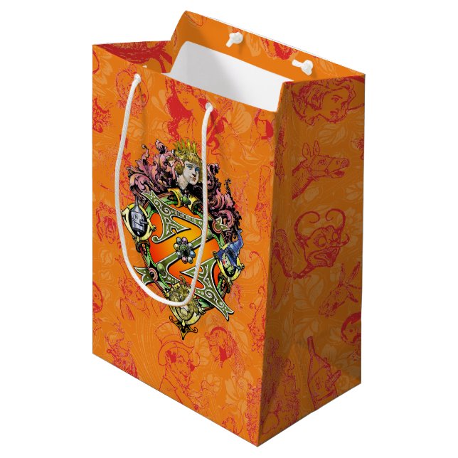 Classic Wizard of Oz  Gift Bag with Royal Crest (Front Angled)