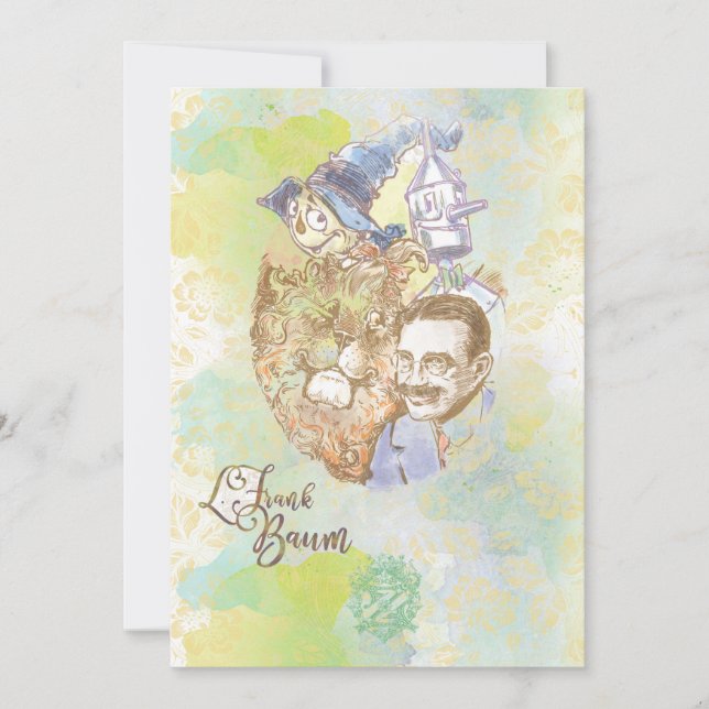 Classic Wizard of Oz Note Cards 1 of 21 - OziaArts (Front)